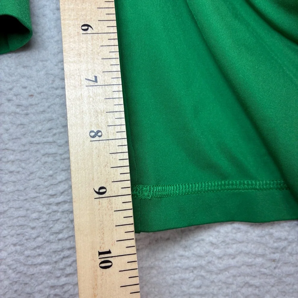 Under Armour Notre Dame Basketball Shorts Men M Green Gym Training Stretch Baggy